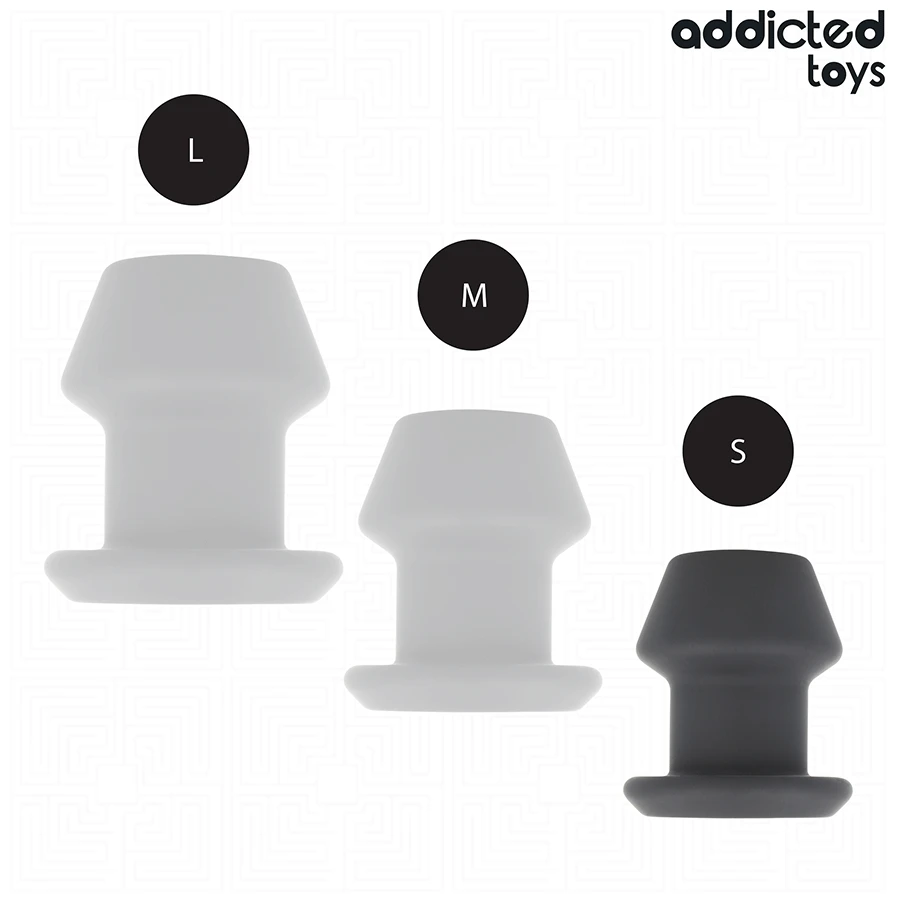 ADDICTED TOYS - EXTREME HOLLOW ANAL PLUG TAGLIA S 7,5 CM